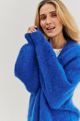 Sweet Mirage long mohair cardigan